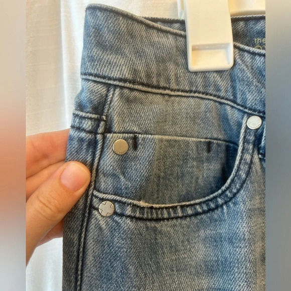 EUC Liverpool Jeans The Crop Boyfriend Embroidered Jeans size 6 / 28 - Picture 4 of 13